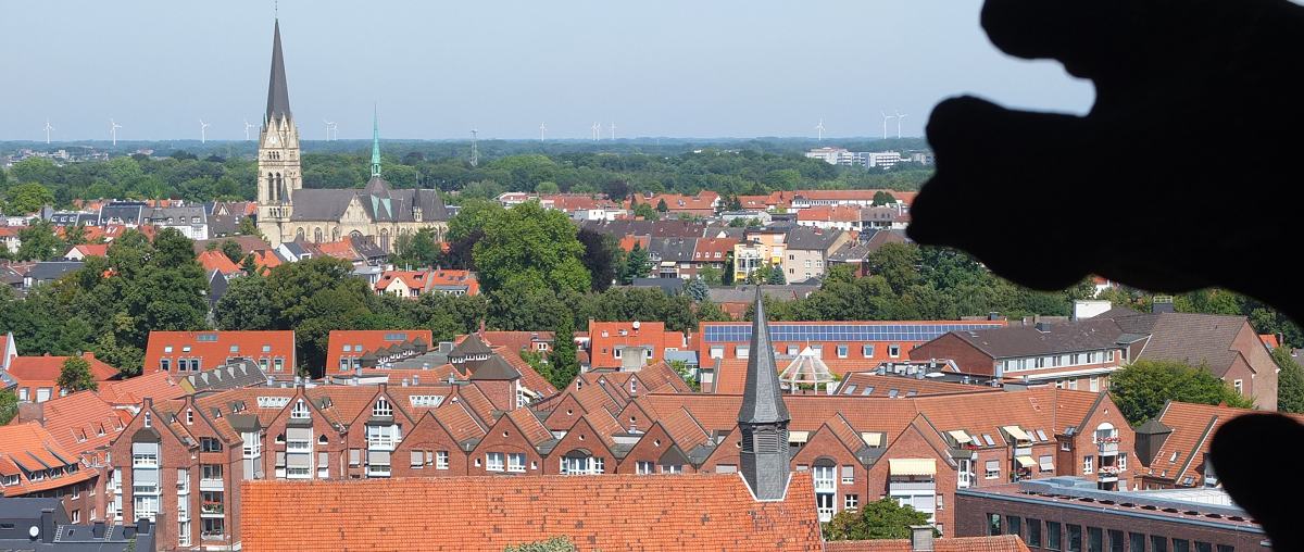 Blick über Münster